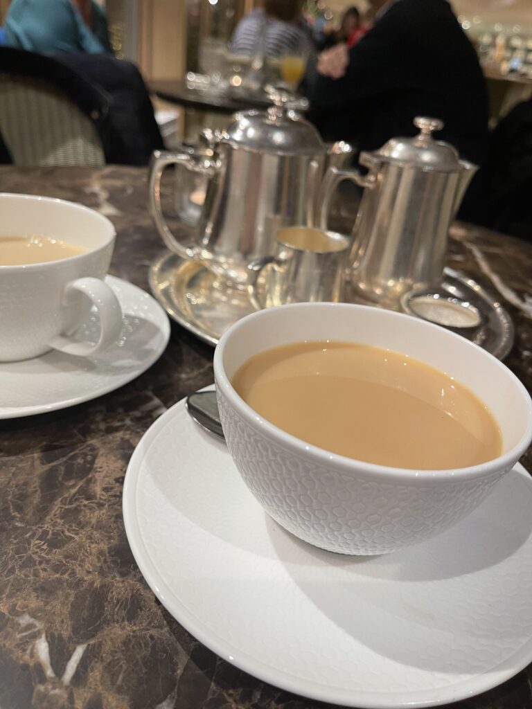 perfect cup of tea at bettys harrogate